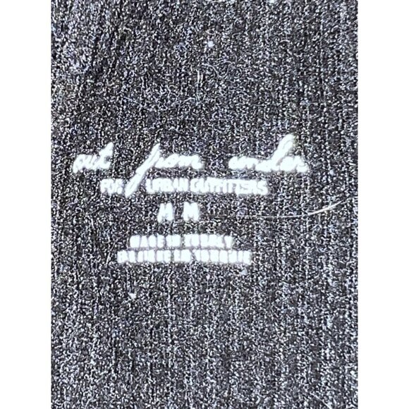 Out From Under Top Womens Medium Black Crop Halter Urban Outfitters Stretch - Picture 9 of 9